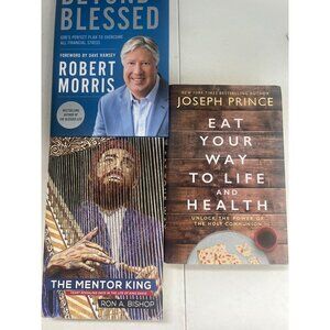 3 Faith filled Books Beyond Blessed The Mentor King Eat Your Way to Life Health